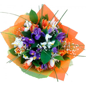 Bouquet "Marvelous iris"