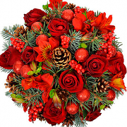 Send flowers to Chisinau,Moldova on Christmas Day and New Year - chisinauflowers.com