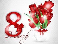 Send flowers to Chisinau,Moldova on Women's Day 8th March - chisinauflowers.com